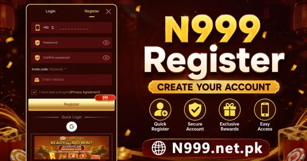 N999 Register game